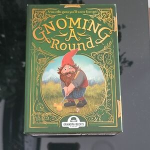 NWT Grandpa Becks Gnoming A Round Card Game